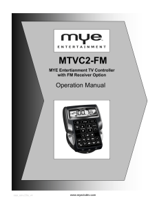 MTVC2-FM - MYE | Fitness Entertainment