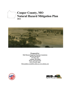 Cooper County, MO Natural Hazard Mitigation Plan