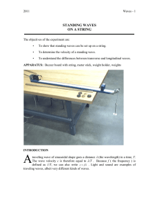 4. Standing Waves on a String