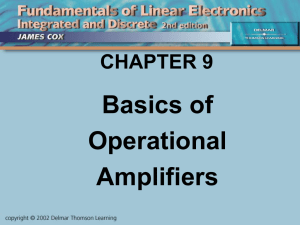 Op-Amp Basics