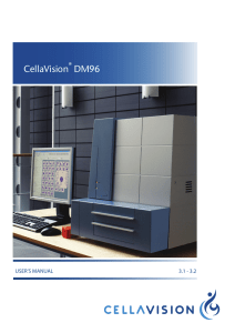 CellaVision DM96 - Beckman Coulter