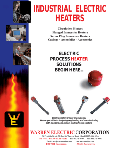 industrial electric heaters