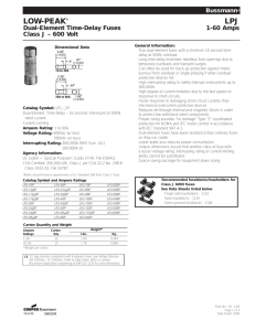 LOW-PEAK® LPJ