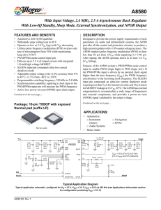 A8580KLPTR-T Datasheet