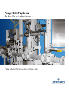 Surge Relief Systems - Emerson Process Management