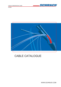 CABLE CATALOGUE