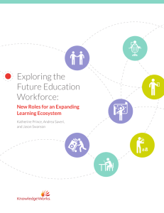 New Roles for an Expanding Learning Ecosystem