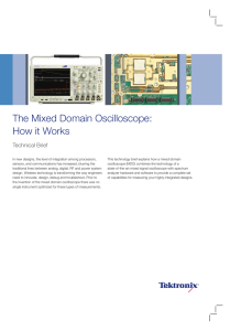 The Mixed Domain Oscilloscope: How it Works