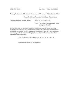 CHE 450G HW#1 Due Date: Mon. Oct. 10, 2005 Reading Assignments