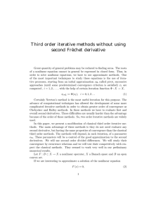 Third order iterative methods without using second Fréchet derivative