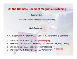 On the Ultimate Speed of Magnetic Switching