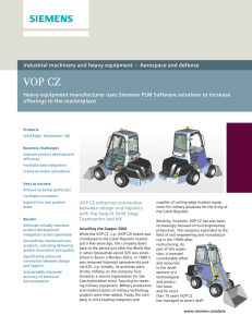 VOP CZ - Siemens PLM Software