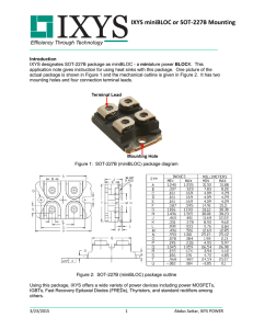 SOT-227B Mounting Instructions