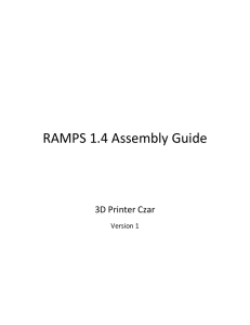 RAMPS 1.4 Assembly Guide