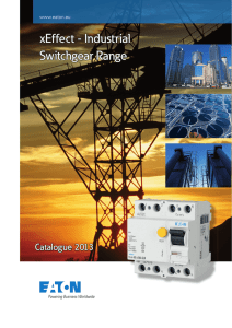 xEffect - Industrial Switchgear Range