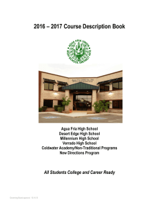 Course Description Book 2016-2017