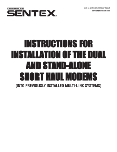 instructions for installation of the dual and stand