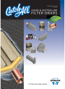 filter-driers - Sporlan Online