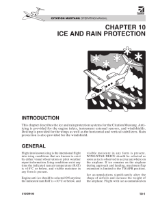 chapter 10 ice and rain protection