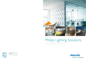 Philips Lighting Solutions brochure pdf 1014,96 KB