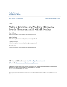 Multiple Timescales and Modeling of Dynamic Bounce Phenomena