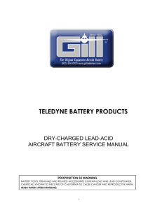 Battery Service Manual