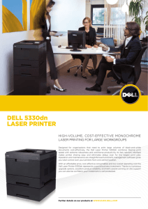 Dell 5330dn laser printer