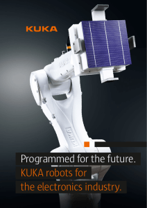 about KUKA automation for the electronics industry