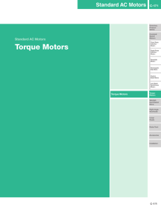 Torque Motors - Oriental Motor