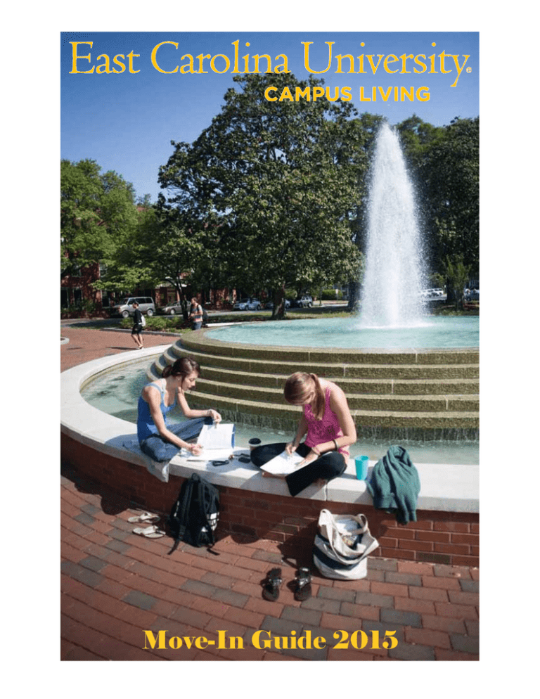 MoveIn Guide 2015 East Carolina University