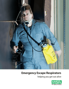 Emergency Escape Respirators