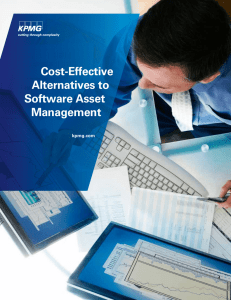 Cost-Effective Alternatives to Software Asset Management