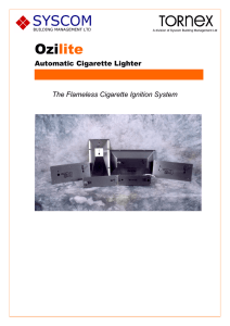 Ozilite  Automatic Cigarette Lighter