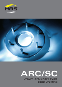 Brochure - ARC/SC Drawn arc stud welding