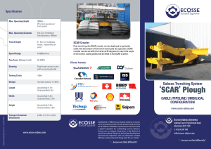 SCAR` Plough - Ecosse Subsea Systems