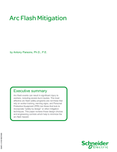 Arc Flash Mitigation