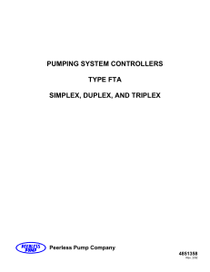 pumping system controllers - Peerless Pump XNET Home