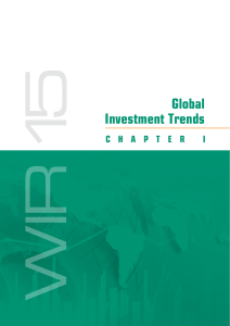CHAPTER I Global Investment Trends