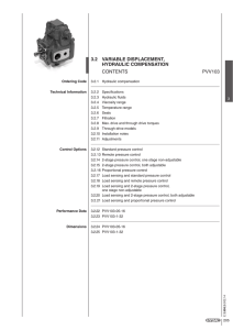 Variable Displacement Vane Pump Preferences for Open
