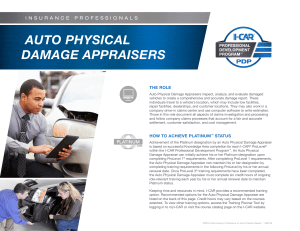 auto physical damage appraisers - I-Car