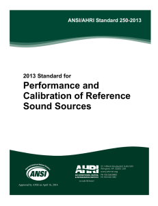 Performance and Calibration of Reference Sound Sources