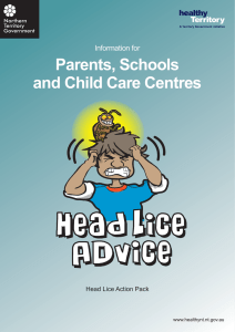 Head Lice Advice - Department of Health