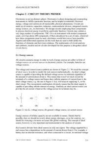 Chapter 2 - EN / Bilkent University