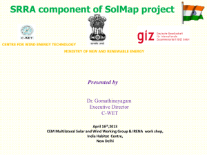 solar mapping (India)