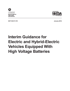 Interim Guidance for Electric and Hybrid