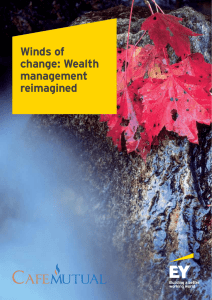 Winds of change: Wealth management reimagined