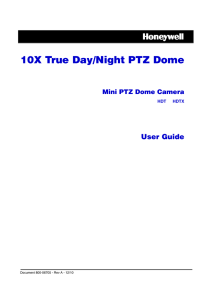10X True Day/Night PTZ Dome