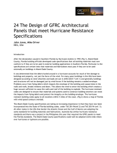 24 The Design of GFRC Architectural Panels that meet