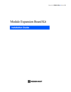 Module Expansion Board Kit - Veeder-Root