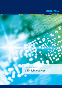 LED light sources